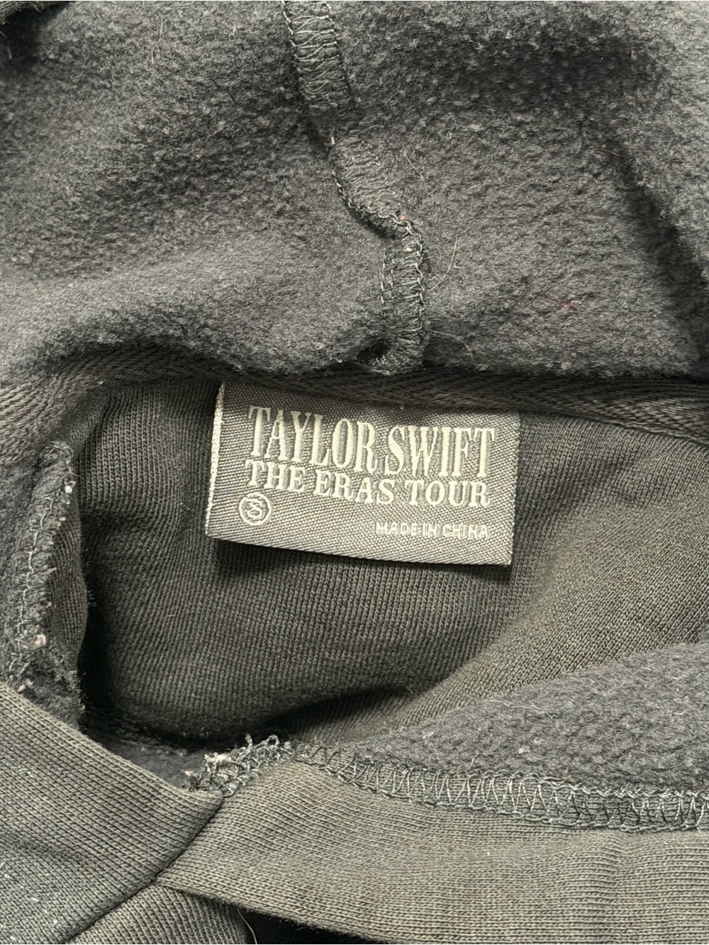 Taylor Swift Eras Tour charcoal hoodie - Picture 3 of 3